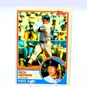 1983 Topps - Rich Gedman #602